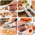 Abuntor Nut Crackers Tools Pecan Cracker, Walnut Clip Heavy Duty Nutcracker With Non-Slip Handle Seafood Cracker Tool