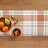 36 Inches 100% 14 36 Inch Solino Home Linen Plaid Table Runner - Pure Linen Fall Harvest Table Runner x Ideal