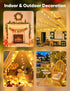33 100 8 Minetom Globe String Lights, Feet Led Fairy Lights Plug in, Modes with Remote Mini Globe Lights for Indoor