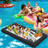 Ice Buffet Serving Tray Drink Cooler with Drain Plug, Inflatable Ice Serving Buffet Bar for Parties Food 52 x 24 x 5''