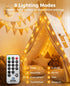164 500 8 Dimming Plug-in Fairy Lights, Ft LED String Light with Remote, Modes, Timer and Twinkle Lights for Indoor
