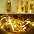 Wine Bottle Cork Lights 15Pack, 10 LED/40 Inches Battery Operated Copper Wire Fairy Mini String Lights