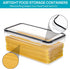 4PCS Set 3.2L, Vtopmart Airtight Food Storage Containers with Lids Plastic Spaghetti Canisters for Pasta organizer, BPA