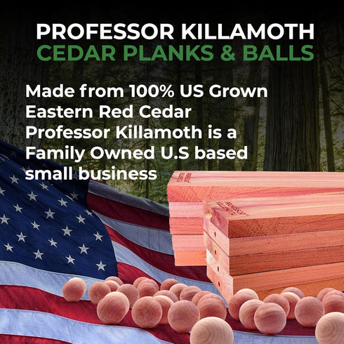 Cedar Blocks and Balls for Clothes Storage, 10 Fresh Cedar Planks and Hangers Plus 30 Cedar Balls for Protection
