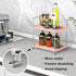 kaileyouxiangongsi 2-Tier Cosmetic Storage Rack - Bathroom Countertop Organizer for Perfume and Bath Collection
