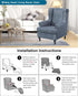 2 Chair,A21 CRFATOP Waterproof Wing Chair Slipcovers Piece Stretch Wingback Chair Cover Spandex Fabric Wingback