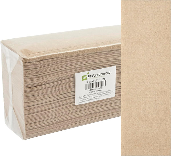 Restaurantware M Fold Paper Towels 9.5 x 9.25 Inch - 250 Commercial