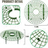 12 Pack (green-12 pack) Strawberry Supports, strawberry holder plants live for planting,Strawberry Growing