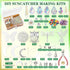 460pcs Worgree DIY Suncatcher Kit Sun Catchers Making Supplies Art and Crafts for Adults Hanging Prism Sun Catcher