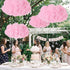 3D Decor(2 Marsui Artificial Cloud Props LED Hanging Pink Light String Fake Imitation Cotton Cloud Classroom School