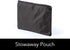 Covermates Keepsakes Deluxe Garment Bag Set - Premium Polyester, Full Length Zipper, ID Window, Black