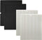 Smilyan 2 Sets 116130 Filter H Replacement for Winix 5500-2 Air Purifier, 2 Pack True HEPA + 2 Pack Activated Carbon