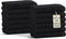 Casa Platino Washcloths 12 Pack - 100% Ringspun Cotton Washcloths - 13"x13"-