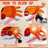 Silipull 5 Set Pcs Sea Animal Balloons Decorative Fish Net Crab Lobster Fish Foil Balloons Ocean Nautical Themed Party