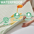 Waterproof Mattress Protector, Twin XL Size Fitted Mattress Pad with 3D Air Fabric Breathable Cover