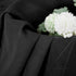 Tollpiz Sheer Valance, Linen Textured Bedroom Curtain, Light Filtering Rod Pocket Voile Valances for Living Room, Black