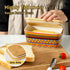 countertop, Counter, Hasense Butter Dish with Lid, Ceramic Butter Dish with Lid for Airtight Covered Butter Keeper