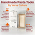 14 8 3 9.5'' 1Rolling Chitarra Pasta Maker with Rolling Pin by Verve CULTURE, Traditional Italian Pasta Maker Machine