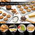 Baking Sheet Set of 2, Stainless Steel Cookie Sheet Baking Pans, Rectangle Size 16 x 12 x 1 Inch, Dishwasher Safe