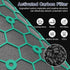 TP04 True Hepa Filter Replacement for Dyson TP04 HP04 DP04 TP05 DP05 Air Purifier, 360° HEPA & Activated Carbon Filter