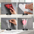 CHENGU 2 Counter Pcs Plastic Soap Holder Drainage Wall Mounted Soap Saver Tray Self Draining Dish No Drilling