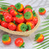 Meiwlong 27 1.5 Inch Pcs Small Artificial Tomatos,Mini Fake Tomato for Decoration, Realistic Plastic Fake Fruits