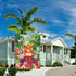 Welcome Summer Tiki Aloha Hibiscus Frangipani Flower Garden Flag, Tropical Outdoor Small Decor for Home