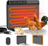 TIMEBAL 2025 Smart Chicken Coop Heater with Adjustable Temperature Remote Control, 200