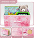 1 Sorbus Drawer Shelf Storage Nightstand - Kids Bedside Furniture End Table Night Stand with Steel Frame Wood Top