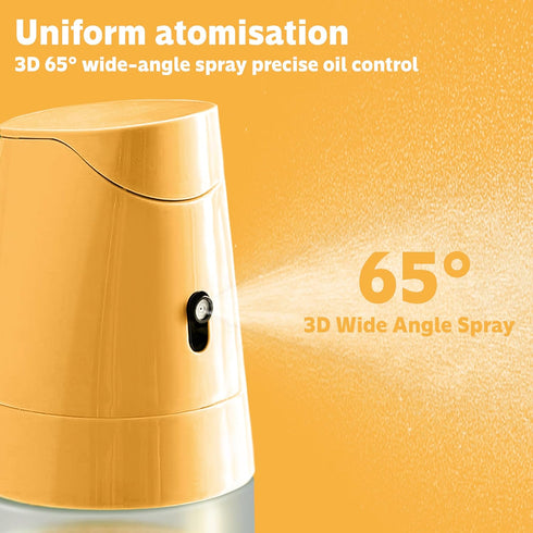 2-in-1 500ml Oil Dispenser & Sprayer for Kitchen, Cooking, Salad, Deep Frying, Vinegar, Barbecue - Olive Oil Spray