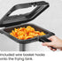 Chefman Fry Guy, Compact Deep Fryer with 1.6-Quart Capacity, Easy-View Window, Adjustable Temp Control, Stainless