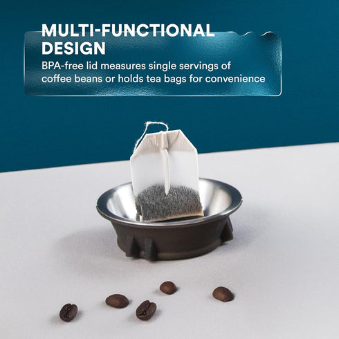 Glass Range Coffee Server for Pour Over Coffee & Tea - 800ml/27oz Ovalware Microwave Safe & Heatproof Glass Body