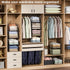 Closet 4-Tier Closet Closet 30022416) Stackable Organizers and Storage Baskets, Shelf Organizer , Space-Saving Clothes