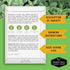 Pack 18 Culinary Herb Seeds Variety for Planting - Grow Heirloom Kitchen Herbs with Basil, Cilantro, Parsley, Dill