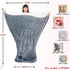 EzrAllora Giant Premium Double Layer Foot Pocket Blanket -Patent Pending- Fathers Day Useful Gifts for Men Who Wants