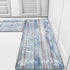 HEBE Anti Fatigue Kitchen Mat Set of 2, Non Slip Cushioned Waterproof Kitchen Mats for Floor, Comfort Standing Desk Mat