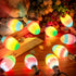 Enhon 1 Pack Easter Egg String Lights, 10.5FT Multi-Color Pastel LED Egg