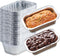 Spare Essentials Mini Foil Loaf Pans (55 Pack) - 1Lb Disposable Aluminum Baking Pans for Individual Bread, Cake,