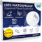 Waterproof Pillow Protector Queen (2-Pack) - Hypoallergenic, Dust Mite & Bed Bug Proof Allergy Pillow Covers
