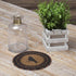 VHC Brands Heritage Farms Tan Crow Jute Trivet, Primitive Tabletop & Kitchen