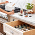 YouCopia SpiceLiner Spice Rack Drawer Organizer, Universal Fit 10’ Roll, Gray