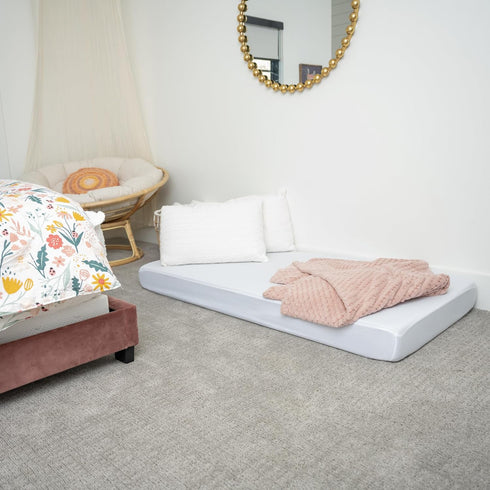 My Little Sheets Waterproof Fitted Sheet for Nugget Mattress - Hypoallergenic, Machine Washable, Toddler Bed Mattress