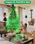 66FT 200 Dimmable 4th Brizled Smart Fairy Lights, LED St. Patrick's Day Green String Lights WiFi Smart App & Voice