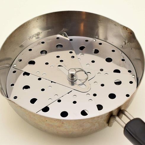 Drop Lid Otoshibuta, Flexible Size Cooking Drop Lid Adjustable Stainless Steel Lid 5.5"-9.1"