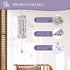 4 GiftAmaz Crystal Suncatcher Wind Chimes with Tuned Tubes, Hanging Prism Rainbow Maker Chandelier Crystal Pendant Wind