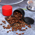 YASUOA 6 Pack Tea Jars Iron Can for Loose Leaf Storage Containers with Lids, Mini Portable Box for Spices