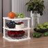 3 Shelf(2 Pack),Dish Countertop VERTORGAN Tier Bamboo Corner Drying Rack,Plate Organizer,Kitchen Spice Rack