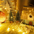 2 Pack 10 120 8 Firecracker Fairy String Lights FT LEDs, Warm White Battery Operated Twinkle Cluster Lights with Romte