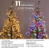 300 115ft 11 Brizled Color Changing Christmas Lights, LED Christmas String Lights Connectable, Modes Tree Lights Warm
