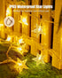 17 50 Minetom Star String Lights Battery Operated - ft LED Star Fairy String Lights with Timer, Waterproof for Indoor